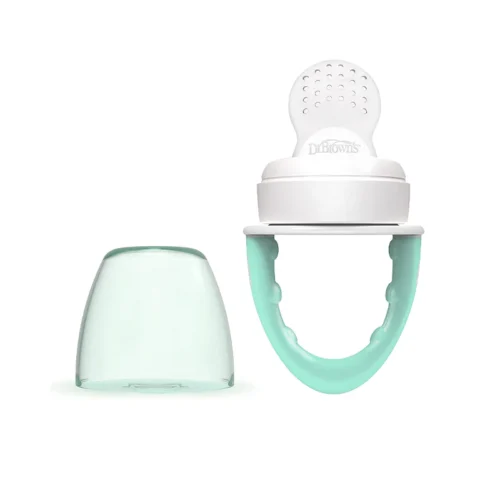 Dr Brown Fresh Firsts Feeder En Silicone VERT (tetine grignoteuse)