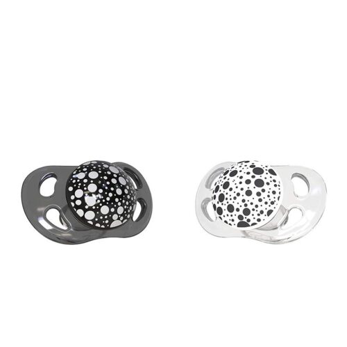 TWISTSHAKE 2x sucettes Pacifier 6+ m Blanc Gris