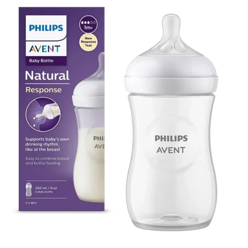 BIBERON AVENT NATURAL RESPONSE EN PLASTIQUE 260ML SCY90301