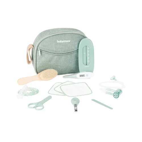 Babymoov Trousse de Soin Compacte 6 Accessoires Inclus BABYMOOV - VERT