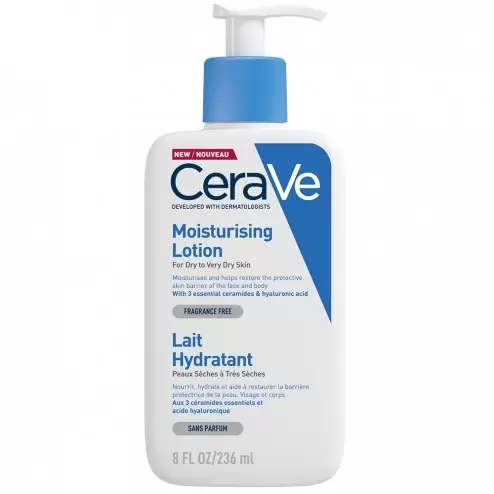 CERAVE LAIT HYDRATANT PEAUX SÈCHES A TRÈS SÈCHES 236ML