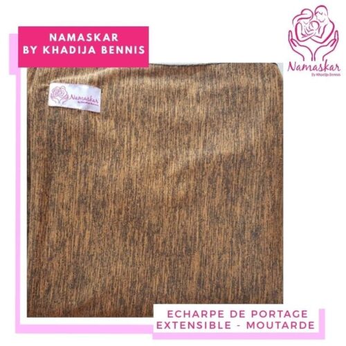 Echarpe de portage Namaskar By Khadija Bennis