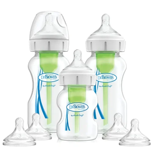 Dr Brown BIBERON Options+ Starter Kit -Compatible avec l’allaitement