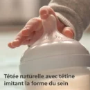 Philips Avent Tétine de biberon SCY964/02 Natural Response 3 mois+