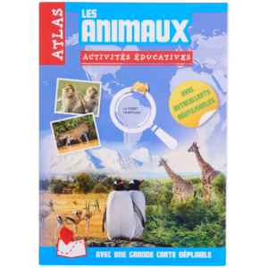 Livre d’activités Atlas -LES ANIMAUX