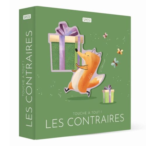 Livre Touche à tout - Les contraires